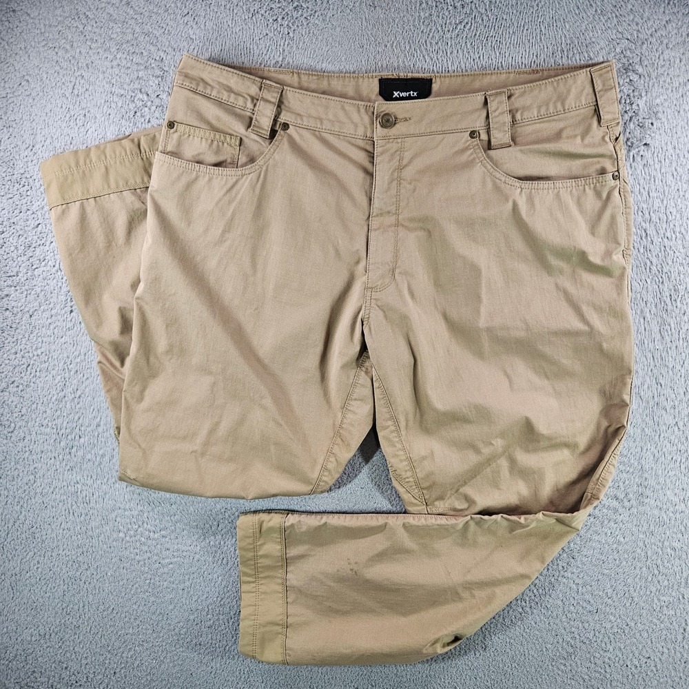 Vertx Mens Tactical Pants 40x30 Khaki Tan Ripstop Utility Cargo Outdoor Work